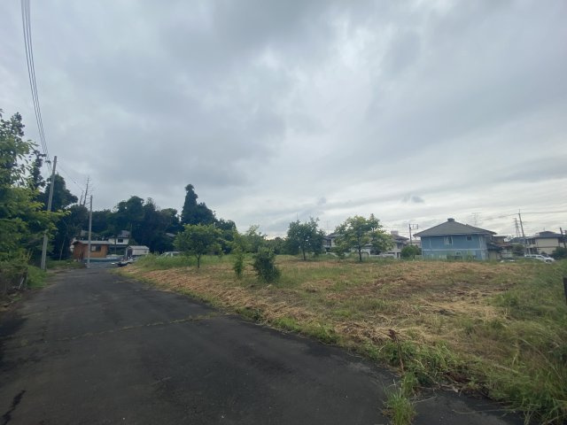 小山市中久喜　土地の外観