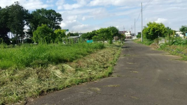 小山市中久喜　土地の外観
