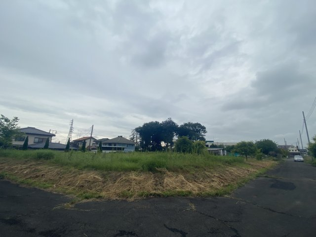 小山市中久喜　土地の外観