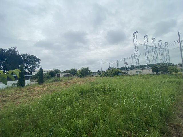 小山市中久喜　土地の外観