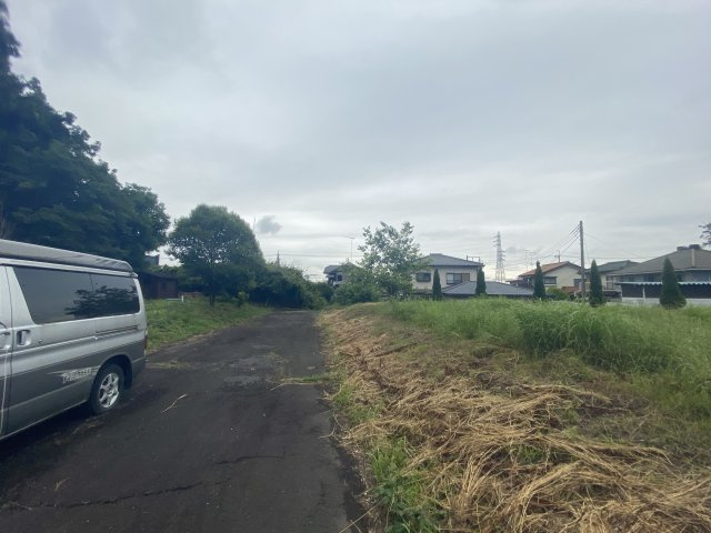 小山市中久喜　土地の外観