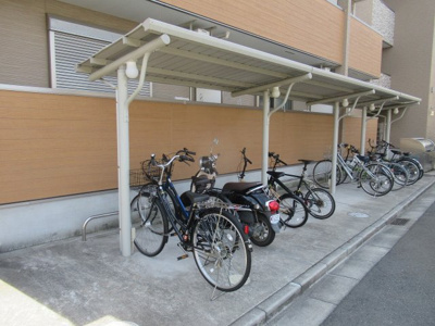 【その他共用部分】 | フジパレス河内花園Ⅱ番館（河内花園賃貸） | 駐輪場です
