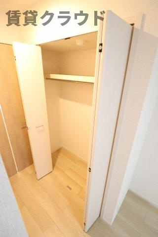 プリマヴェーラ七番館の収納|ちょっとした収納スペースも充実しています