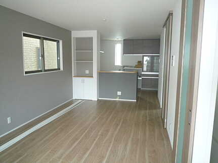 広島市南区東本浦町　新築一戸建て(全3棟)の居間・リビング