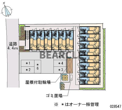【駐車場】 | レオパレス二条城北