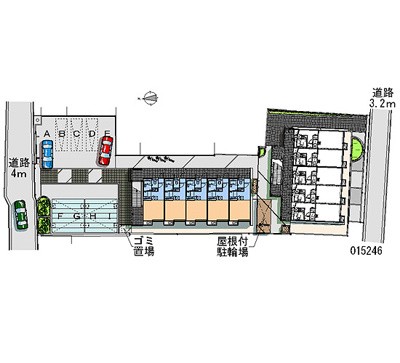 【駐車場】 | レオパレスグローバルⅡ