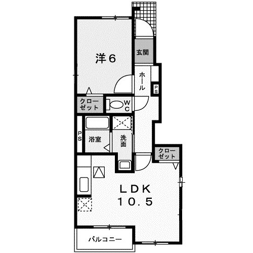 【間取り】 | ラ　フルール