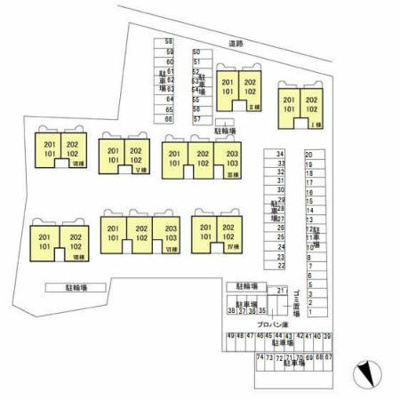 【区画図】 | スクウェアガーデンⅣ