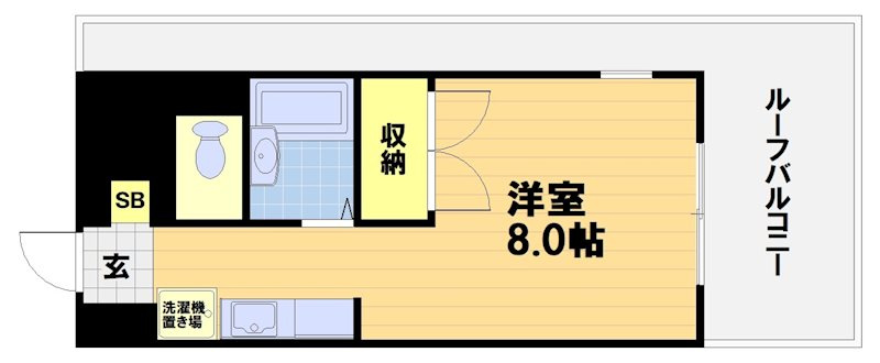 アルテハイム桂の間取り