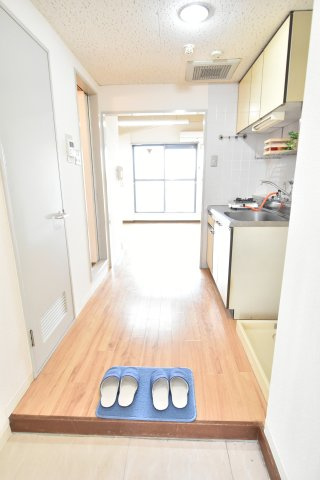 アルテハイム桂の玄関