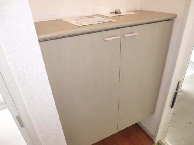 アブニール吉富Cの収納|シューズボックス