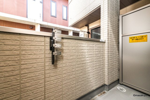 コラージュくりたのバルコニー