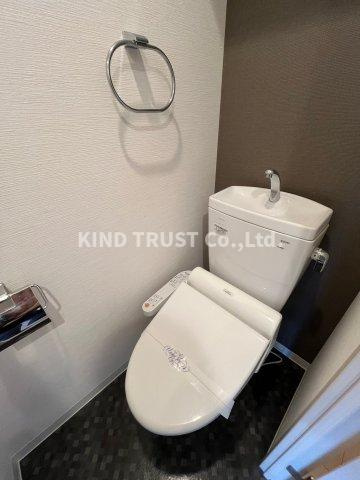 アドバンス東梅田アクシスのトイレ|落ち着いたトイレです