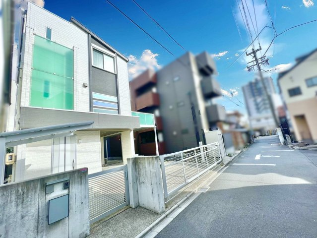 名古屋市中村区則武一丁目戸建の前面道路含む現地写真