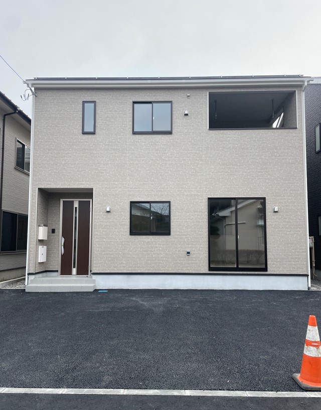 クレイドルガーデン　東区粟山第４　全５棟の外観パース|1号棟