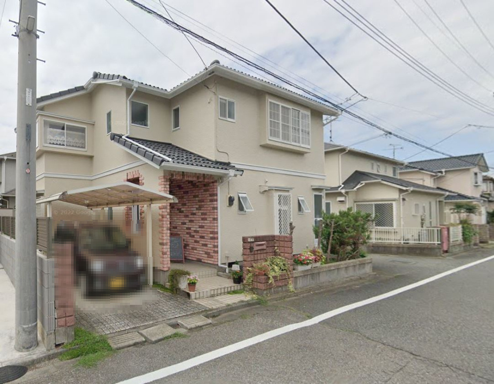 上里町七本木　中古900の前面道路含む現地写真