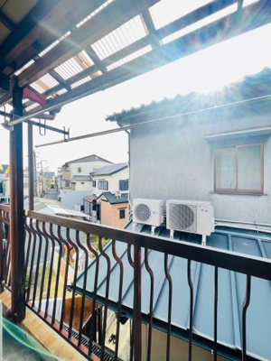 【バルコニー】 | 鶴見区中茶屋１丁目中古戸建 | 南西向きのバルコニーです。