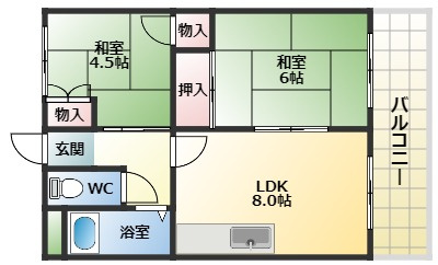 【間取り】 | 西浦ビューハイツ