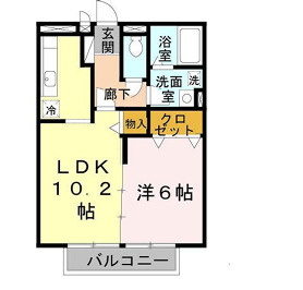 プチグリーンの間取り