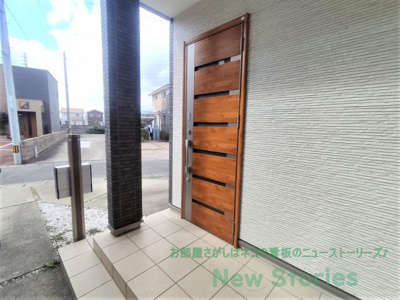 【エントランス】 | 川内町大松戸建て | 毎日通るエントランスはこのようになっています