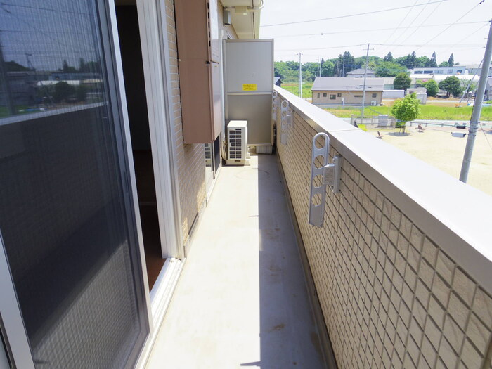 ラ・ペジブルBのバルコニー