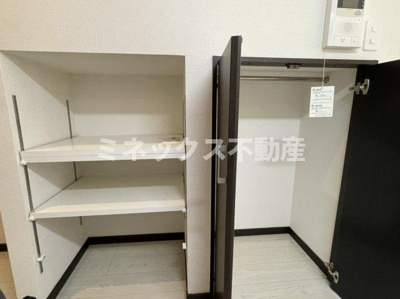 【収納】 | グランドアーク神宮東 | 同タイプのお部屋の写真。現況を優先します。