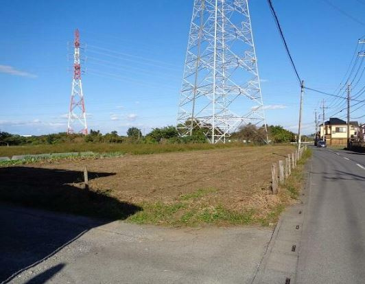 【土地】坂戸市多和目建築条件無し売地の外観|広々120坪の土地に理想の家を建てましょう☆