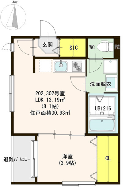 Apelila名駅南の間取り|☆広々1LDK☆