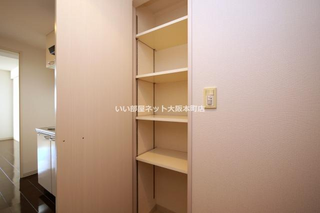フロンティアテラス難波(旧:ルクレ難波)の収納