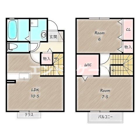 トレスコートの間取り|高崎、前橋、伊勢崎エリアのお部屋探しはエンドスケープまで！お客様の理想お聞かせ下さい♪