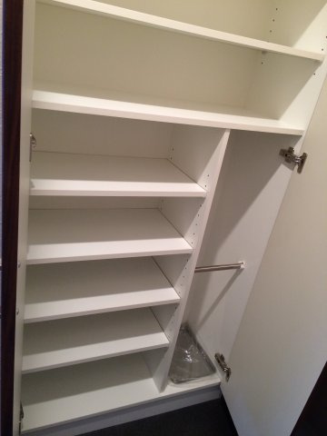 エグゼ神宮前の収納|大容量のシューズボックス