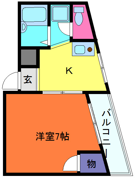 ウィステリア青木の間取り