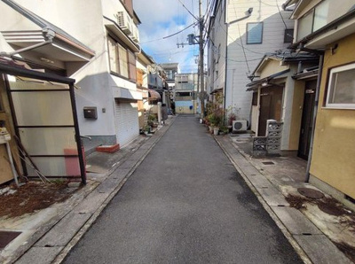 【前面道路含む現地写真】 | 太秦青木ケ原町　売土地（建築条件付）