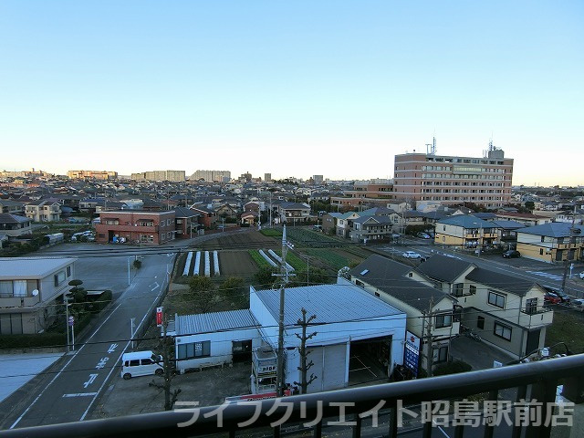 ホワイトウイング昭島の展望|※別部屋のイメージ写真です。