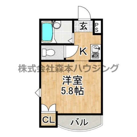 【間取り】 | 　クレセント守口