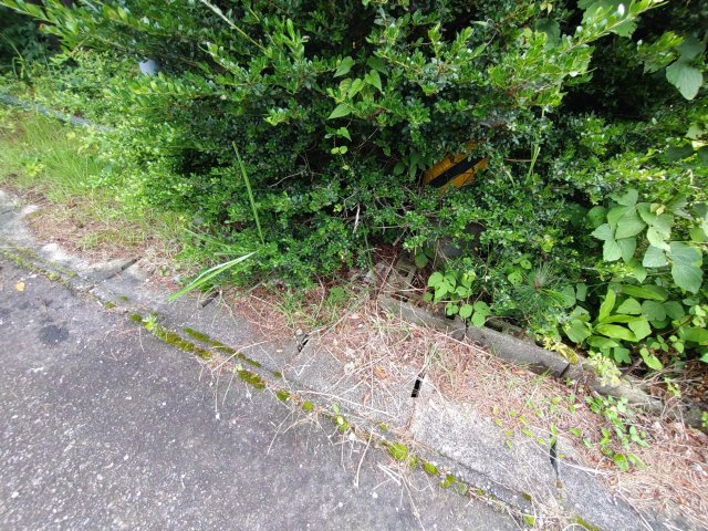 売地　小川町西小川の外観|境界