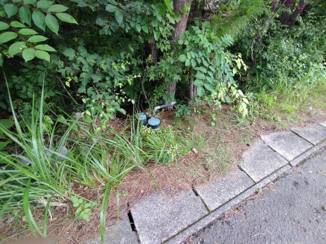 売地　小川町西小川の外観|境界