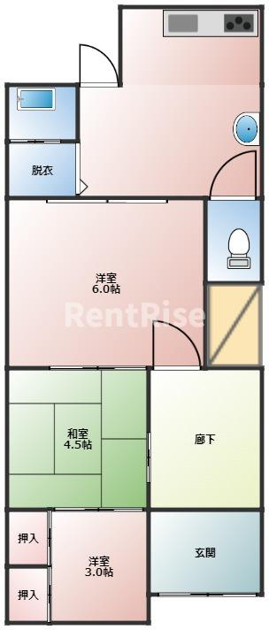 愛西市戸建ての間取り