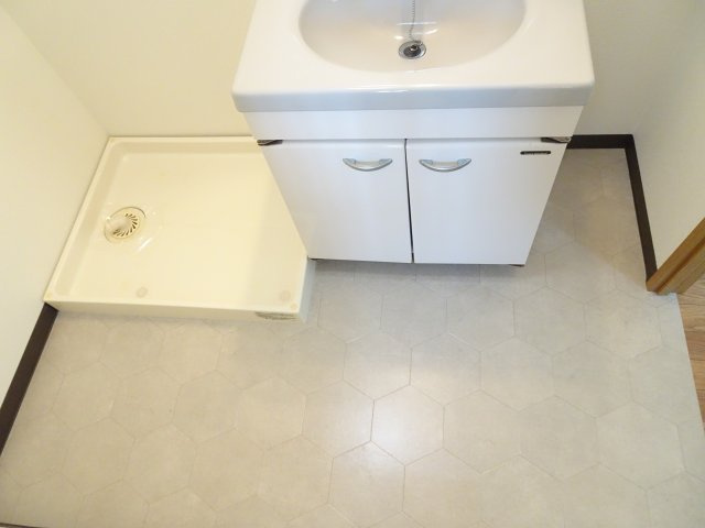 サンリバーの洗面所