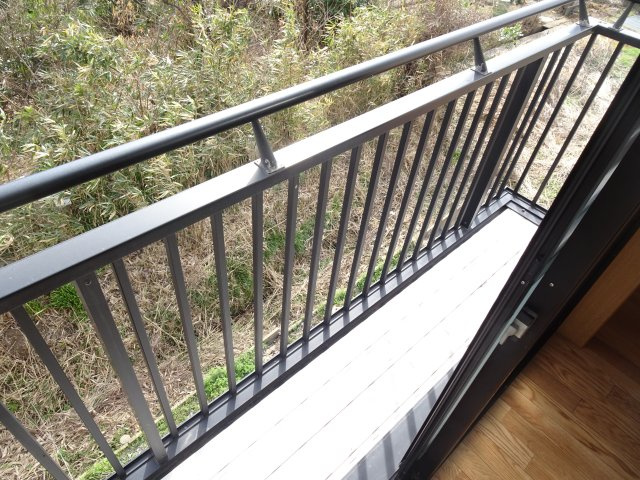 サンリバーのバルコニー