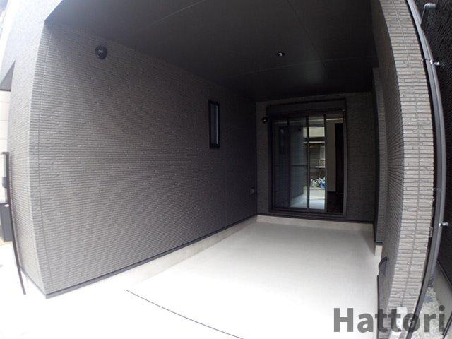 アペル戸建貸家の駐車場