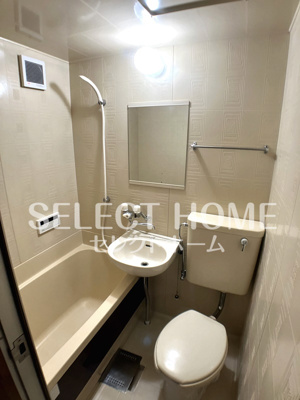 【浴室】 | コーポラスＮ | 落ち着いた空間のお風呂です