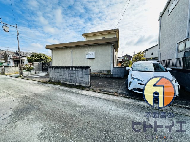 瀬高町長田戸建の駐車場