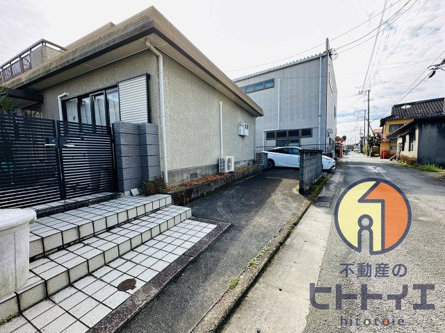 瀬高町長田戸建の前面道路含む現地写真