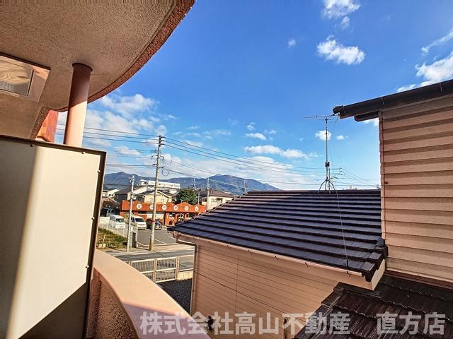 直方市神正町の賃貸マンションの展望