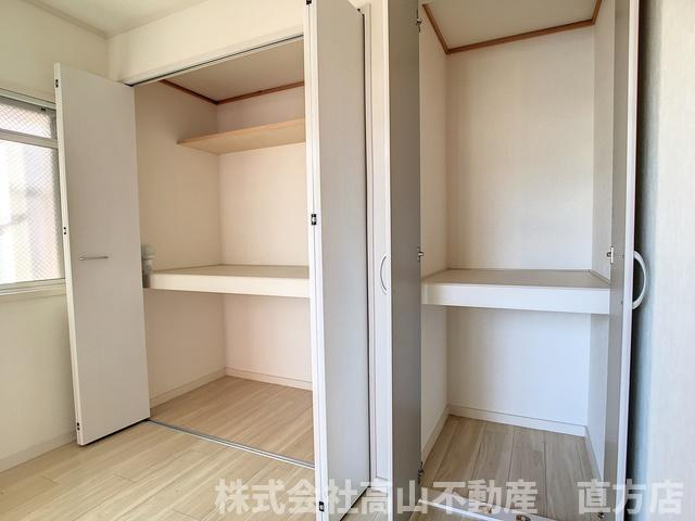 直方市神正町の賃貸マンションの収納