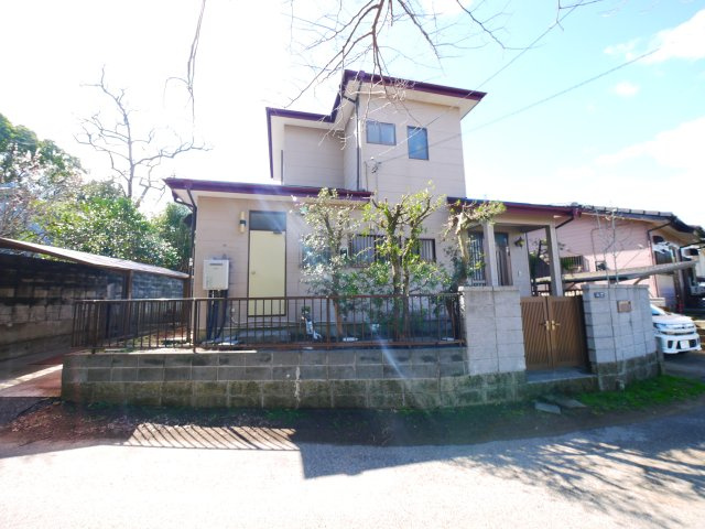 茂原市清水　中古戸建の外観|内装リフォーム済み令和6年2月 平成7年9月築 ２LDK リビング約13.5帖 カーポート1台