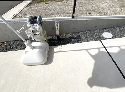 【設備】 | 伏見区久我本町③号地　12区画　築後未入戸建 | 【駐車場立水栓】