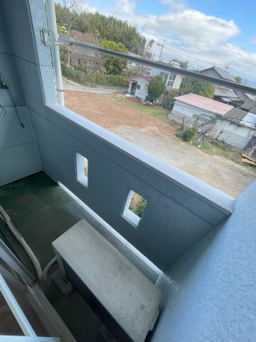 コーポドリームのバルコニー