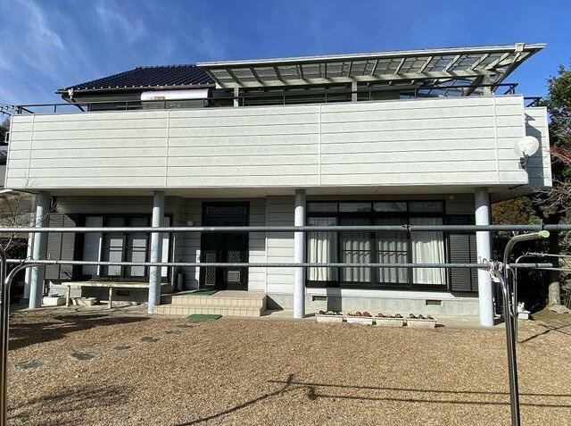 茂原市真名　中古戸建の外観|６LDK 敷地約324坪 別棟平家５DKガレージ+作業所付きワイドバルコニー リビング約16.2帖